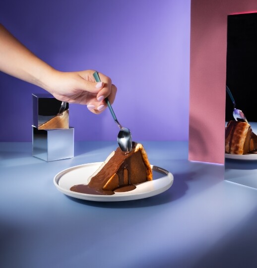 ÇİKOLATA SOSLU BASK CHEESECAKE