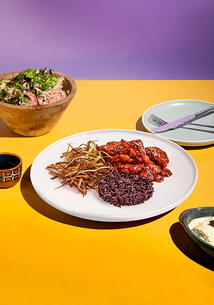 Acı Tatlı Soslu Tavuk