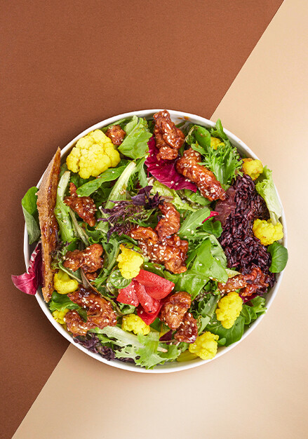 Acı Tatlı Tavuk Salata